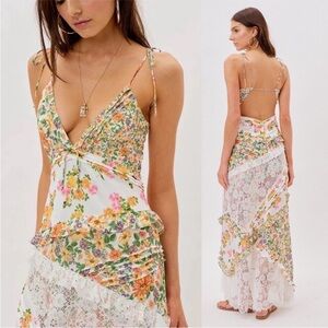 For Love & Lemons - Rosalyn Maxi Dress